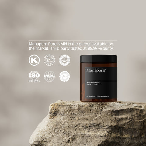 Advanced NAD+ by Manapura | The Best, Pure, Clinical-Grade Longevity & Nootropic Supplements | Free Shipping