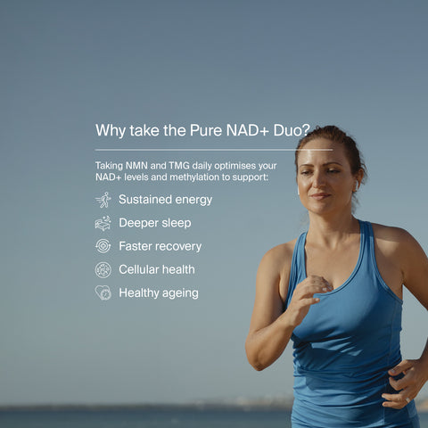 NAD+ Duo by Manapura | The Best, Pure, Clinical-Grade Longevity & Nootropic Supplements | Free Shipping